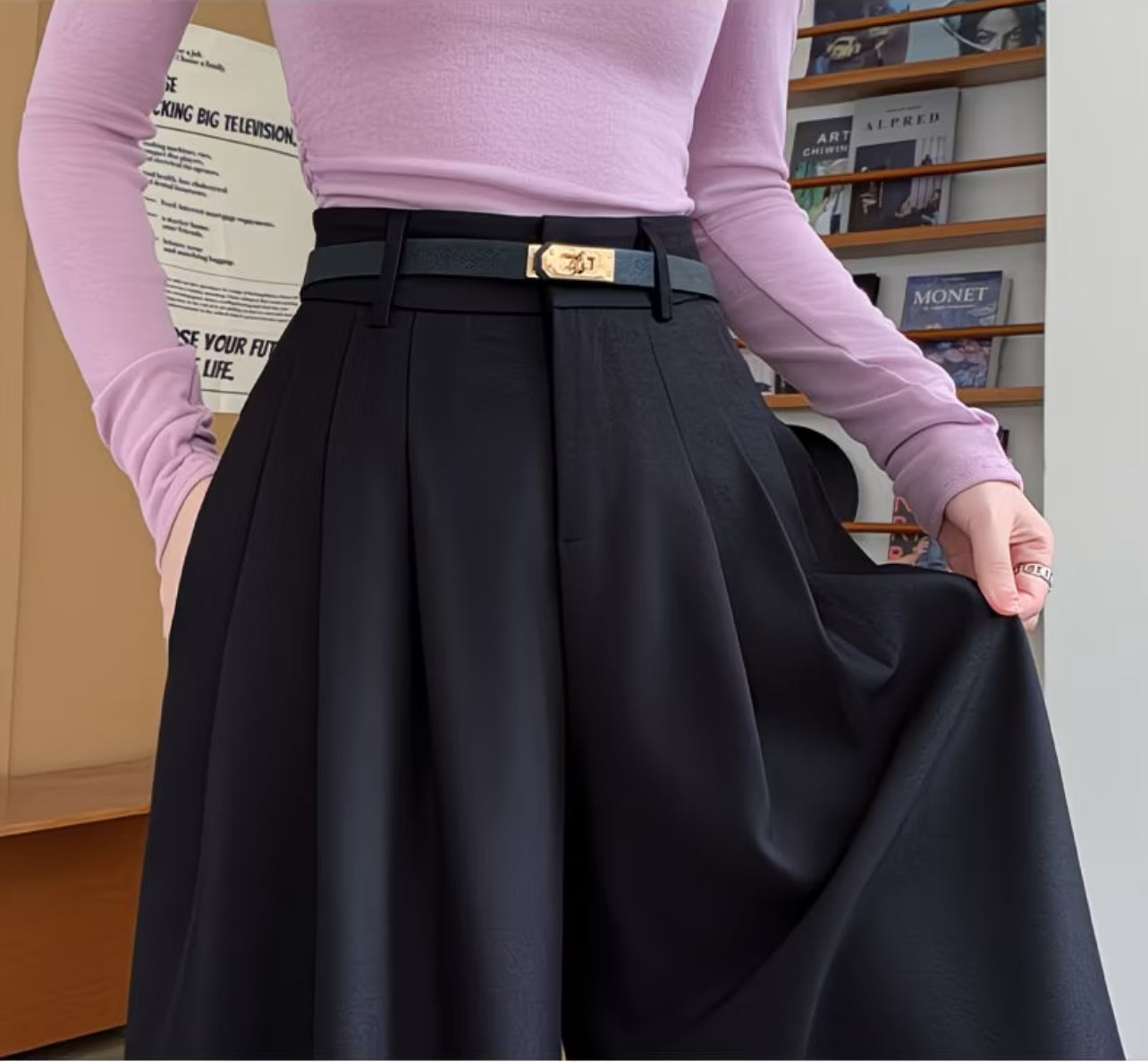 Oversized Wide-Leg Loose Pants – Relaxed Fit Unisex Trousers