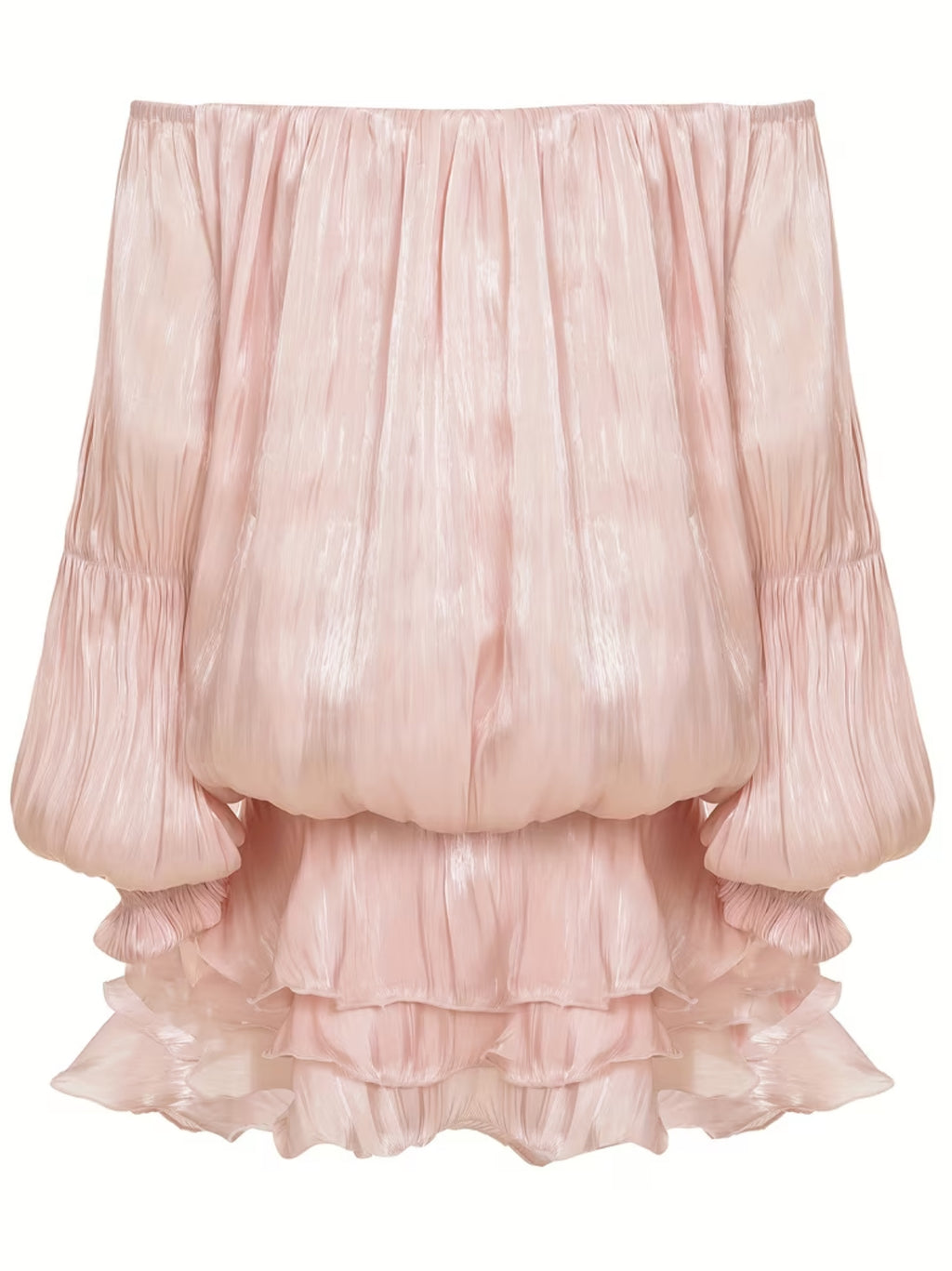 Isla Off-Shoulder Ruffle Mini Dress