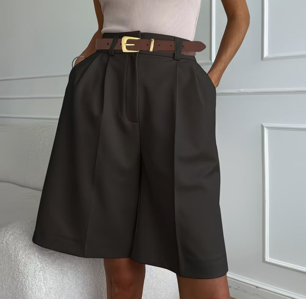 Women’s Casual Pocket Shorts – Stylish High-Waisted Everyday Summer Shorts
