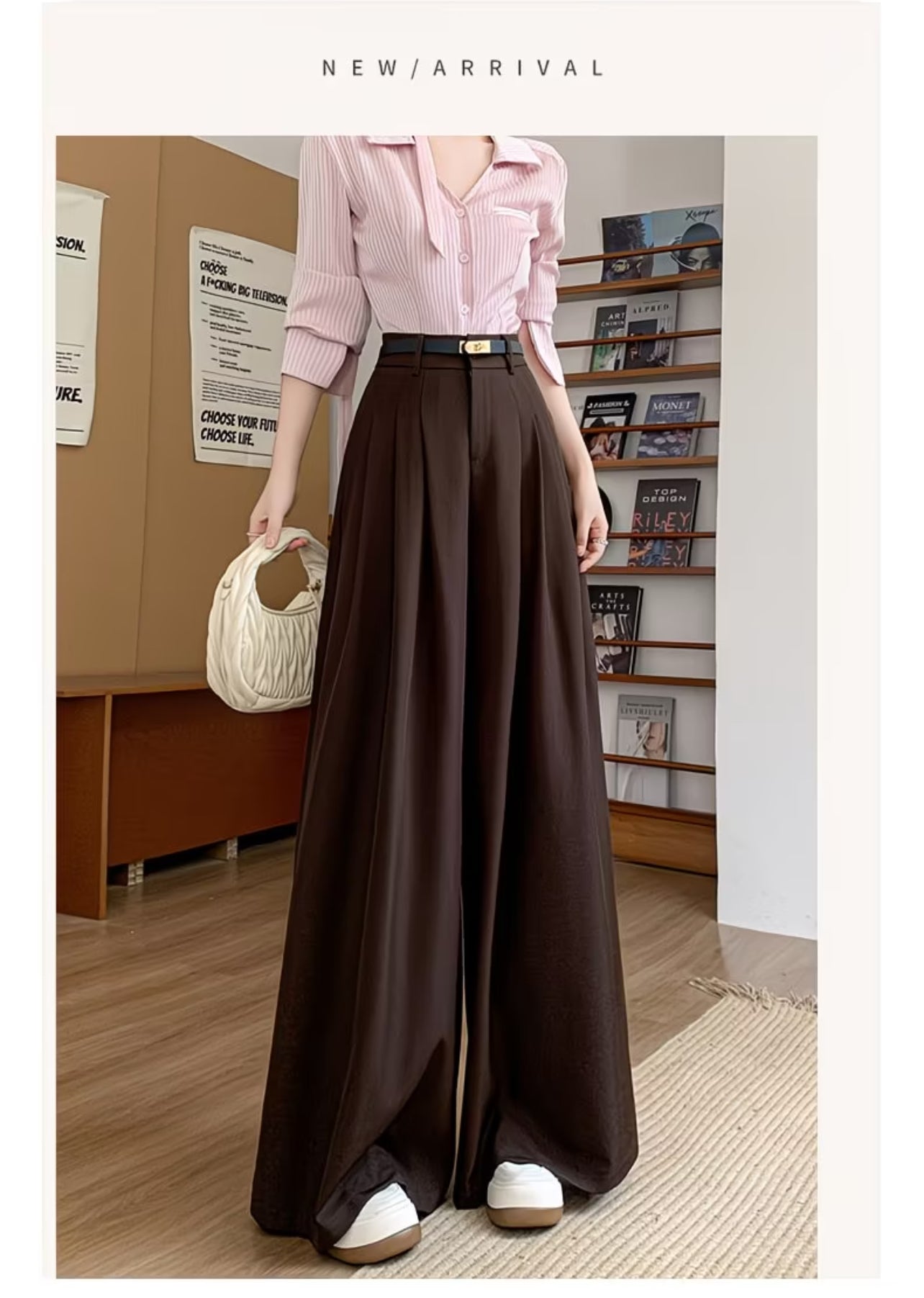 Oversized Wide-Leg Loose Pants – Relaxed Fit Unisex Trousers
