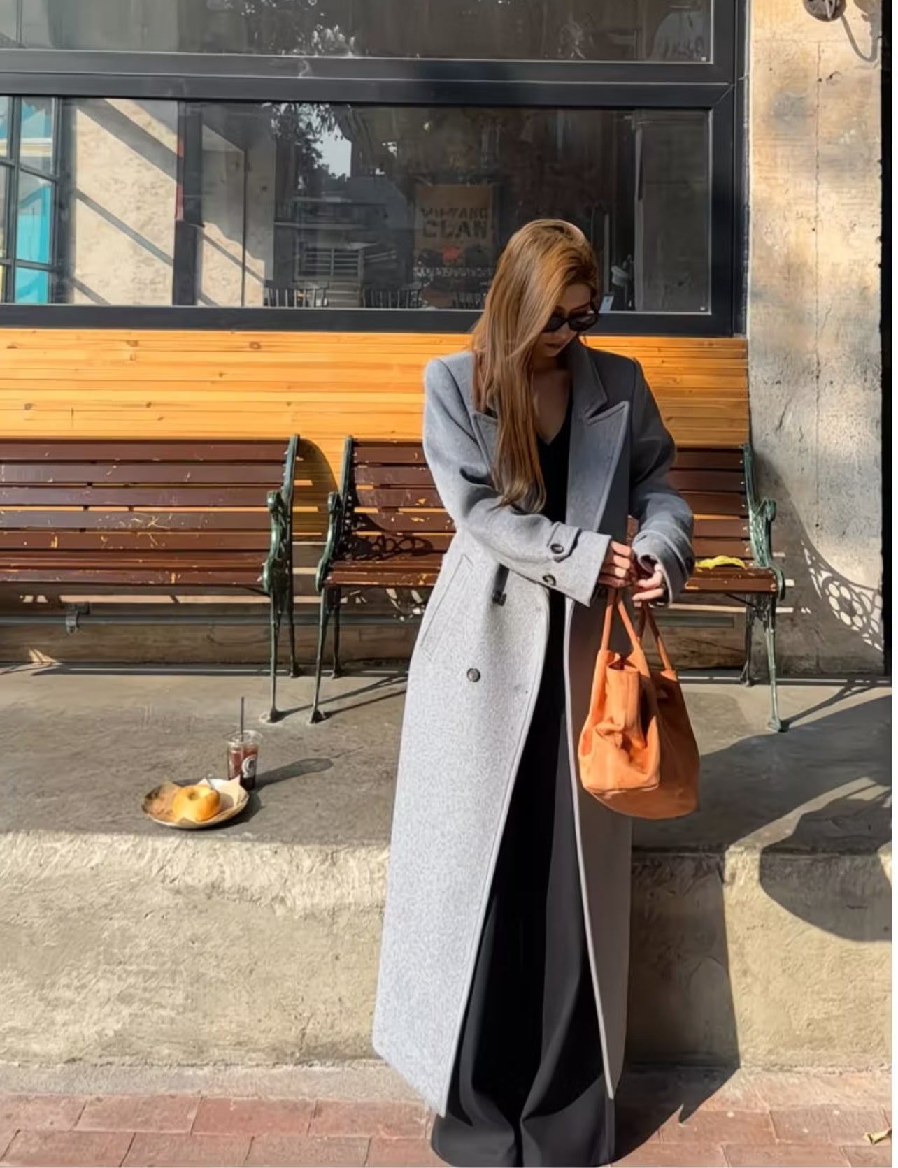 The Cabe Textured Long Coat